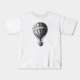 Hot Air Balloon Vintage Kids T-Shirt